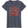 imageStar Wars Andor Rebellions Are Built On Hope Vintage Logo TShirtHeather Blue