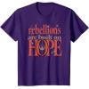imageStar Wars Andor Rebellions Are Built On Hope Vintage Logo TShirtPurple