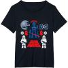 imageStar Wars Classic Darth Vader Join Me Empire Chibi TShirtBlack