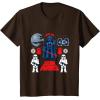 imageStar Wars Classic Darth Vader Join Me Empire Chibi TShirtBrown