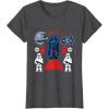 imageStar Wars Classic Darth Vader Join Me Empire Chibi TShirtDark Heather Grey