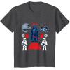 imageStar Wars Classic Darth Vader Join Me Empire Chibi TShirtDark Heather Grey