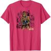 imageStar Wars  Chewbacca Warrior Pose TShirtRed Heather