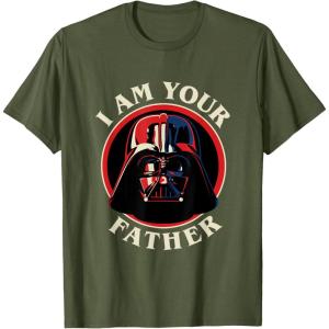 imageStar Wars Fathers Day I Am Your Father Vader Vintage TShirtOlive Green
