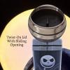 imageSilver Buffalo Star Wars Featuring Luke Skywalker Princess Leia Hans Solo Chewbacca Yoda R2D2 and C3PO Double Wall Stainless Steel Travel Mug With Handle 15 OuncesGray