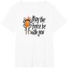 imageStar Wars  Ahsoka May The Force Be With You TShirtWhite