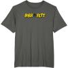imageStar Wars  Bob Fett Logo TShirtAsphalt Grey