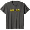 imageStar Wars  Bob Fett Logo TShirtAsphalt Grey