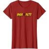 imageStar Wars  Bob Fett Logo TShirtCranberry Red