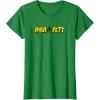 imageStar Wars  Bob Fett Logo TShirtKelly Green
