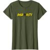 imageStar Wars  Bob Fett Logo TShirtOlive Green