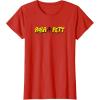 imageStar Wars  Bob Fett Logo TShirtRed