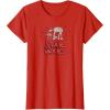 imageStar Wars  Holiday ATAT Scribbles TShirtRed