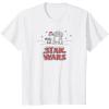 imageStar Wars  Holiday ATAT Scribbles TShirtWhite