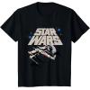imageStar Wars Classic Death Star XWing Approach TShirtBlack