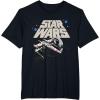 imageStar Wars Classic Death Star XWing Approach TShirtBlack