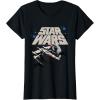 imageStar Wars Classic Death Star XWing Approach TShirtBlack