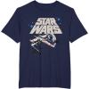 imageStar Wars Classic Death Star XWing Approach TShirtNavy Blue