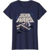 imageStar Wars Classic Death Star XWing Approach TShirtNavy Blue
