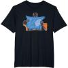 imageStar Wars Darth Vader Casually Reading Death Star Blueprints TShirtBlack