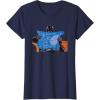 imageStar Wars Darth Vader Casually Reading Death Star Blueprints TShirtNavy Blue