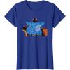 imageStar Wars Darth Vader Casually Reading Death Star Blueprints TShirtRoyal Blue