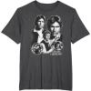 imageStar Wars Han Solo I Know Black ampamp White Portrait TShirtDark Heather Grey