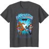 imageStar Wars Kessel Run 11 59 Parsecs Chewbacca ampamp Han Solo TShirtDark Heather Grey