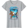 imageStar Wars Kessel Run 11 59 Parsecs Chewbacca ampamp Han Solo TShirtHeather Grey