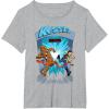 imageStar Wars Kessel Run 11 59 Parsecs Chewbacca ampamp Han Solo TShirtHeather Grey