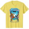 imageStar Wars Kessel Run 11 59 Parsecs Chewbacca ampamp Han Solo TShirtLemon Yellow
