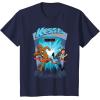 imageStar Wars Kessel Run 11 59 Parsecs Chewbacca ampamp Han Solo TShirtNavy Blue