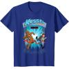 imageStar Wars Kessel Run 11 59 Parsecs Chewbacca ampamp Han Solo TShirtRoyal Blue