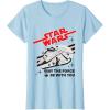 imageStar Wars Millennium Falcon May The Force Be With You TShirtBaby Blue