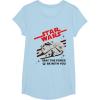 imageStar Wars Millennium Falcon May The Force Be With You TShirtBaby Blue