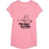 imageStar Wars The Mandalorian The Force Is Strong With This One TShirtPink