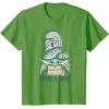 imageStar Wars The Mandalorian and Grogu This is the Way Cute TShirtGrass Green