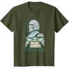 imageStar Wars The Mandalorian and Grogu This is the Way Cute TShirtOlive Green