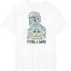 imageStar Wars The Mandalorian and Grogu This is the Way Cute TShirtWhite