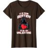 imageStar Wars Valentines Day Vader It Is Your Destiny Be Mine TShirtBrown