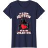 imageStar Wars Valentines Day Vader It Is Your Destiny Be Mine TShirtNavy Blue