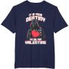 imageStar Wars Valentines Day Vader It Is Your Destiny Be Mine TShirtNavy Blue