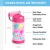 imageTHERMOS FUNTAINER Water Bottle with Straw  12 Ounce  Kids Stainless Steel Vacuum Insulated Water Bottle with Lid MandalorianBarbie