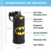 imageTHERMOS FUNTAINER Water Bottle with Straw  12 Ounce  Kids Stainless Steel Vacuum Insulated Water Bottle with Lid MandalorianBatman