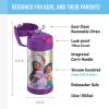 imageTHERMOS FUNTAINER Water Bottle with Straw  12 Ounce  Kids Stainless Steel Vacuum Insulated Water Bottle with Lid MandalorianEncanto