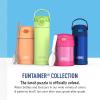 imageTHERMOS FUNTAINER Water Bottle with Straw  12 Ounce  Kids Stainless Steel Vacuum Insulated Water Bottle with Lid MandalorianMoana 2