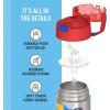 imageTHERMOS FUNTAINER Water Bottle with Straw  12 Ounce  Kids Stainless Steel Vacuum Insulated Water Bottle with Lid MandalorianPAW PATROL BOY