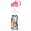 imageTHERMOS FUNTAINER Water Bottle with Straw  12 Ounce  Kids Stainless Steel Vacuum Insulated Water Bottle with Lid MandalorianPaw Patrol Girl