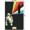imageTrends International Star Wars Saga  R2D2 Projection Wall Poster 22375quot x 34quot Unframed Version