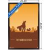 imageTrends International Star Wars The Mandalorian  Mando and The Child At Dusk Wall Poster 22375quot x 34quot Unframed VersionBlack Framed Version